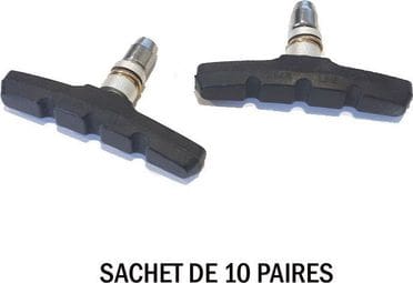 PORTE PATIN V-BRAKE VIS AXE CENTRAL (sachet de 10 Paires).