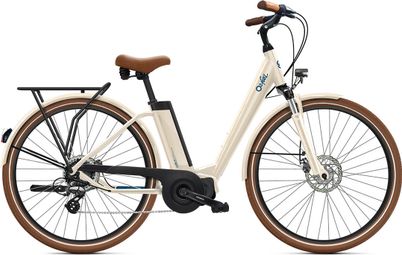 O2 Feel iVog City Up 4.1 Shimano Altus 8V 400 Wh 28'' White Linen  Electric City Bike