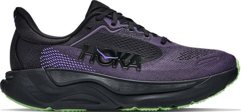 Hoka Arahi 9 Laufschuhe Schwarz/Lila für Herren