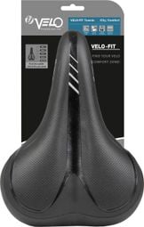 Selle velo-fit townie xl noir 263 x 216 mm