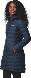 Doudoune Duvet Femme Columbia Lake 22 II Long Bleu — vue 3