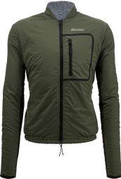 Santini Alpha T Long Sleeve Giacca Green