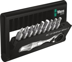 Wera-Etui d'embouts et Mini-Cliquet-Bit-Check 10 Zyklop Mini 1