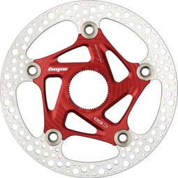 Hope RX Disco flotante CenterLock Rojo