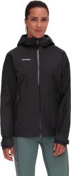 Veste Imperméable Mammut Alto Light Hooded Noir Femme