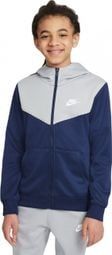 Nike Sportswear Repeat Kid's Jacket Blue Gray