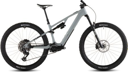 VTT Électrique Tout-Suspendu Cube AMS Hybrid One44 C:62 Race 400X Sram 12V 400 Wh Bosch 60 Nm 29'' Vert Beige Reed 2026