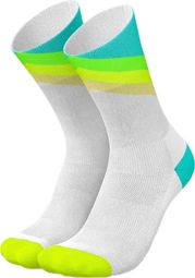 Chaussettes Running Incylence Grades Blanc/Bleu/Jaune