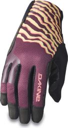 Gants Femme Dakine Covert Bordeaux/Beige XS