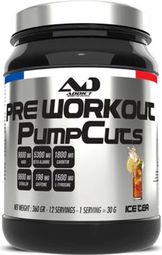 Pre Workout Pump Cuts (360g) - Addict Sport Nutrition - Ice Tea Pêche - Preworkout