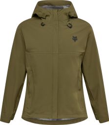 Veste Manches Longues Fox Ranger Water Vert Junior