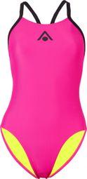 Aquasphere Essential Wide Back Broight Swimsuit Pink / Black