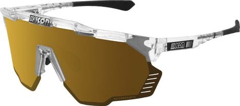 Scicon Sports Aeroshade Kunken Lunettes De Soleil De Performance Sportive (Scnpp Multimireur Bronze/Briller)