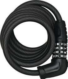 Abus Spiral 5510C/180/10 180 cm Kabelslot Zwart