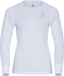 Maillot Manches Longues Femme Odlo Active Warm Eco Blanc