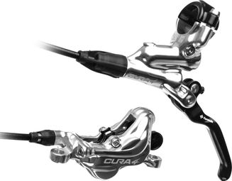 Freno anteriore Formula Cura 4 da 160 mm, argento
