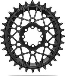 AbsoluteBlack Direct Mount 3 mm Offset Sram T-Type Aluminium Narrow Wide Chainring Black