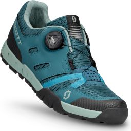 Chaussures pour Pédales Plates Scott Sport Crus-r Flat Boa Bleu Femme 