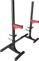 Rack à squat ION Fitness IF4040 – Charge maximale 250 kg – Disques compatibles de 50 mm