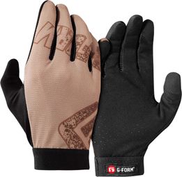 G-Form Tempo Champagne Mountainbike Handschoenen Zwart