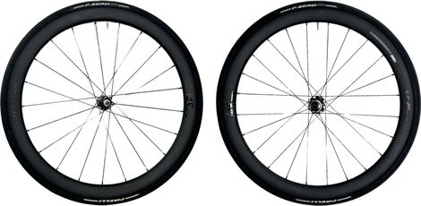 Pair of Vision SC 45 Disc Tubeless Wheels 700mm | 12x100 - 12x142 | CenterLock