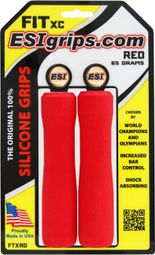 ESI Fit XC Grips - Red