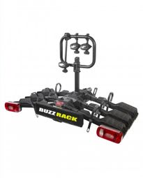 Fietsendrager voor trekhaak Buzz Rack E-Scorpion Lite 3 - 13 pinnen - 3 fietsen (geschikt voor e-bikes) Zwart