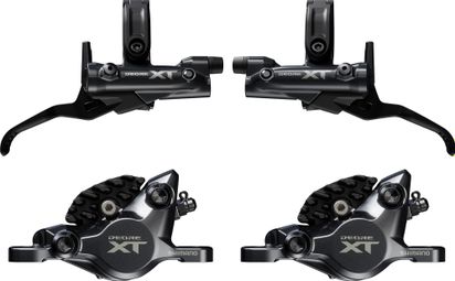 Shimano Deore XT XC BL-M8200/BR-M8200 2-zuiger schijfremset (zonder rotors) J-Kit 1000 mm / 1700 mm