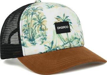 Dharco Peak Trucker Cap Groen/Wit