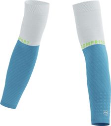 Compressport Armforce Sleeves Blue/Green