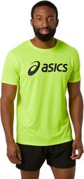 Asics Core Run Yellow Black Men's Short Sleeve Jersey