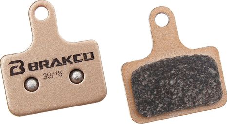 Plaquettes BRAKCO Sintered 105 Ultegra Dura-ace/ Tiagra 105 Ultegra Metrea/H