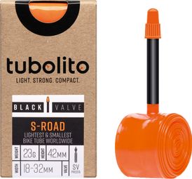 Tubolito S-Tubo Road Lightweight Inner Tube 700 mm Presta 42 mm (Black Valve)