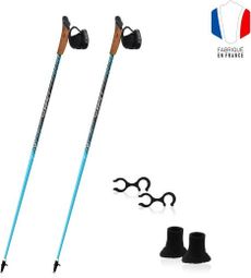 Bâtons Marche Nordique - VDF UT70 BLEU