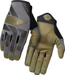Giro Softgoods Trail Builder Lange Handschoenen Groen / Grijs