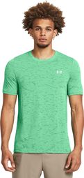 Under Armour Vanish Seamless Short Sleeve Jersey Green Uomo