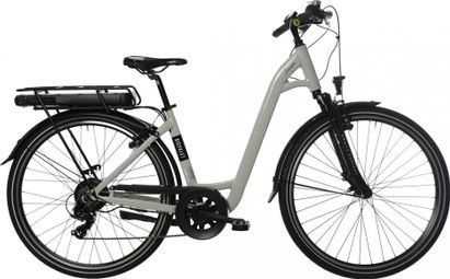 Wiederaufbereitetes Produkt - Elektrisches Citybike Bicyklet Louison Shimano Tourney 6V 400 Wh 700 mm Grau