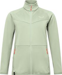 Salewa Puez Cammino fleece, groen, dames