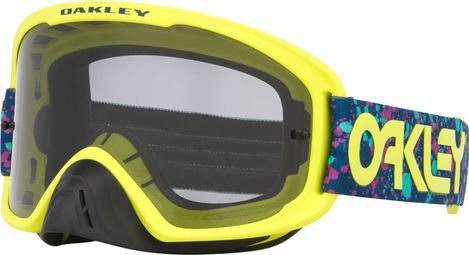 Oakley O-Frame 2.0 Pro MX Jaxson Blue / Light Grey Goggle / Ref : OO7115-62