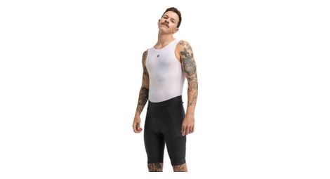 Cuissard sans bretelles cyclotourisme homme Cyclisme Tour Black Noir