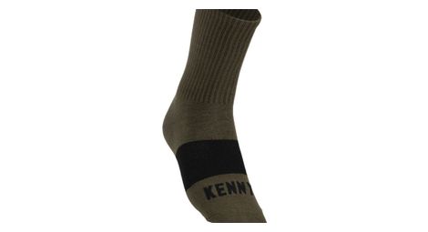 Chaussettes kenny bike vert kaki