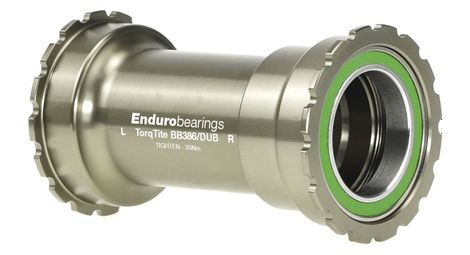 Boitier de Pédalier Enduro Bearings TorqTite BB386 pour Sram DUB Beige