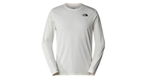 T-shirt manches longues the north face shadow blanc