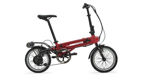 Vélo électrique pliant supra 4.0 lite racing red | roues 16