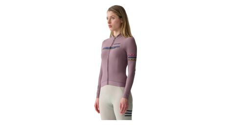 Maap camiseta de manga larga evade x thermal 2.0 raisin para mujer