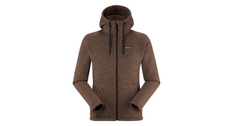 Forro polar lafuma cali hoodie homme marron