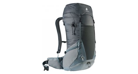 Wandertasche deuter futura 34 el grau blau langer rücken