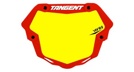 Plaque tangent ventril 3d pro jaune rouge