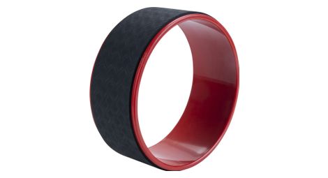 Pure2improve roue de yoga 30 cm noir et rouge