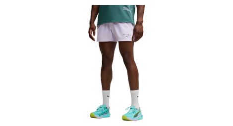 Short Puma x Hyrox PwrMode 5in Violet Homme